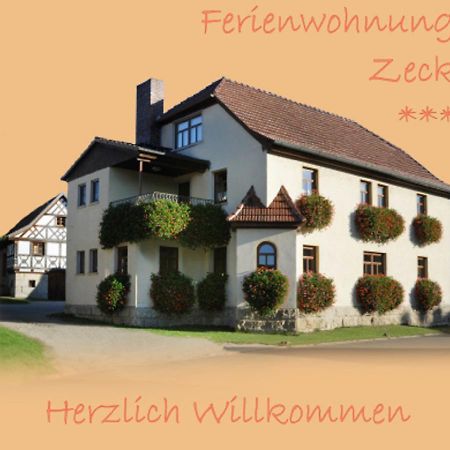 באד שטפלשטיין Ferienwohnung Zeck מראה חיצוני תמונה